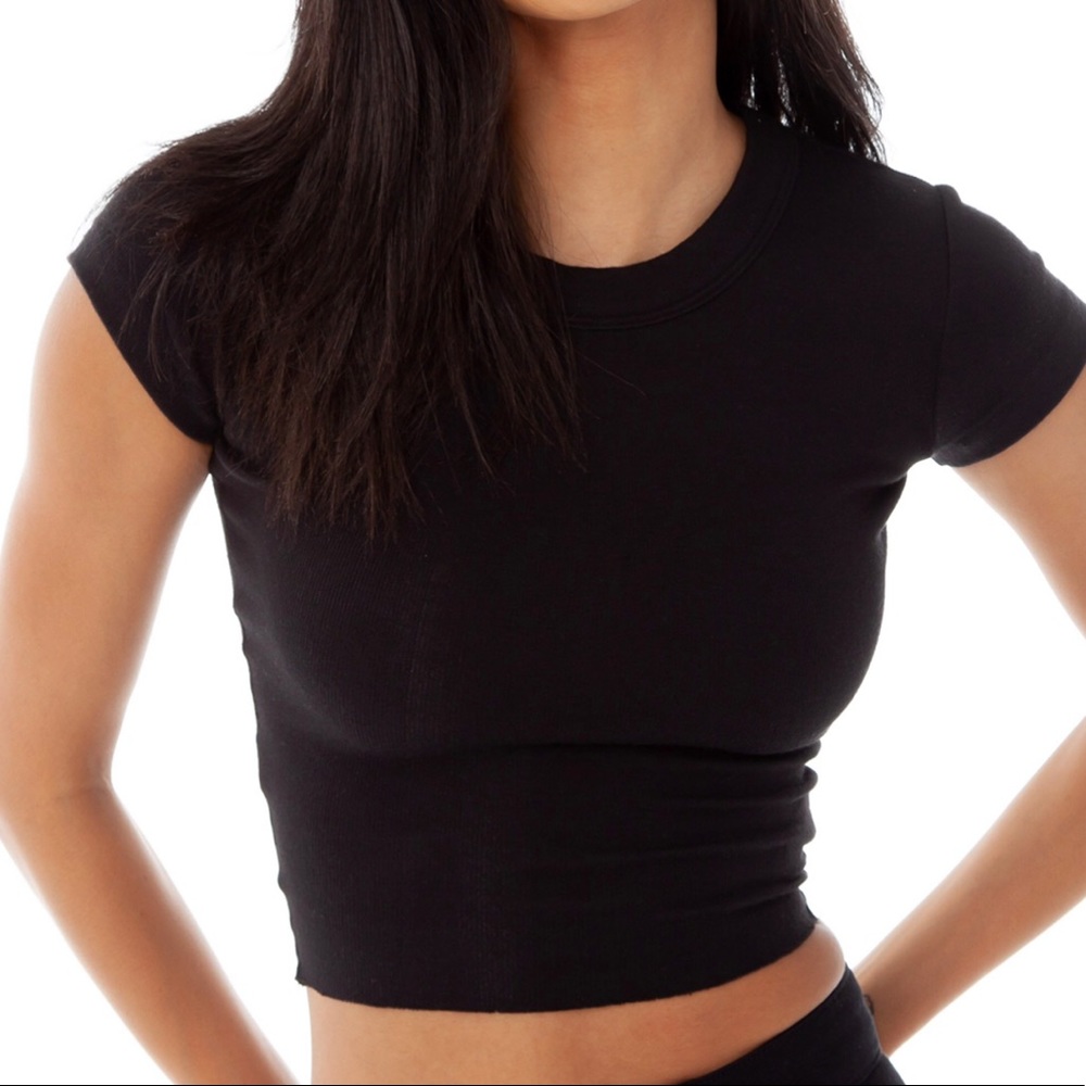 Are You Am I Impy Tee Black Size Medium